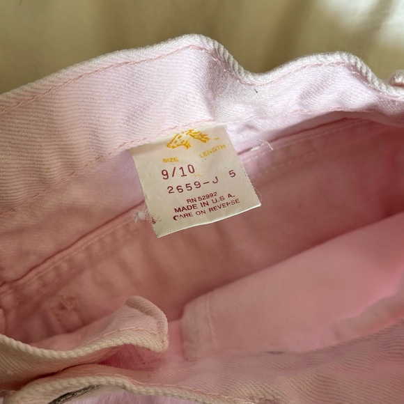 Vintage Baby Pink High Waisted Jordache Denim Jeans Size 9/10 - Picture 5 of 11